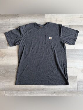 Like new gray Carhartt Men XL TALL original fit t shirt